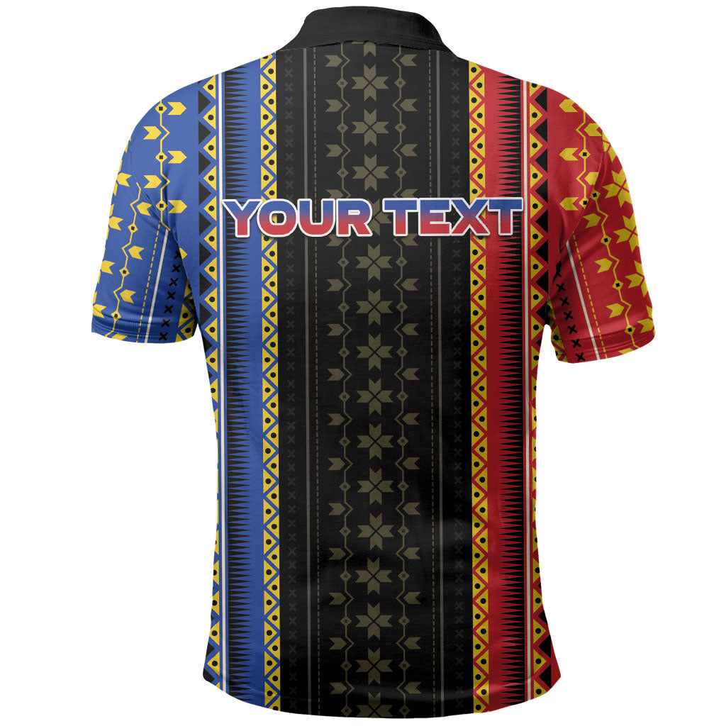 Personalised Philippines Filipinos Polo Shirt Igorot Tribal Inspiration Pattern Style LT05 - Polynesian Pride