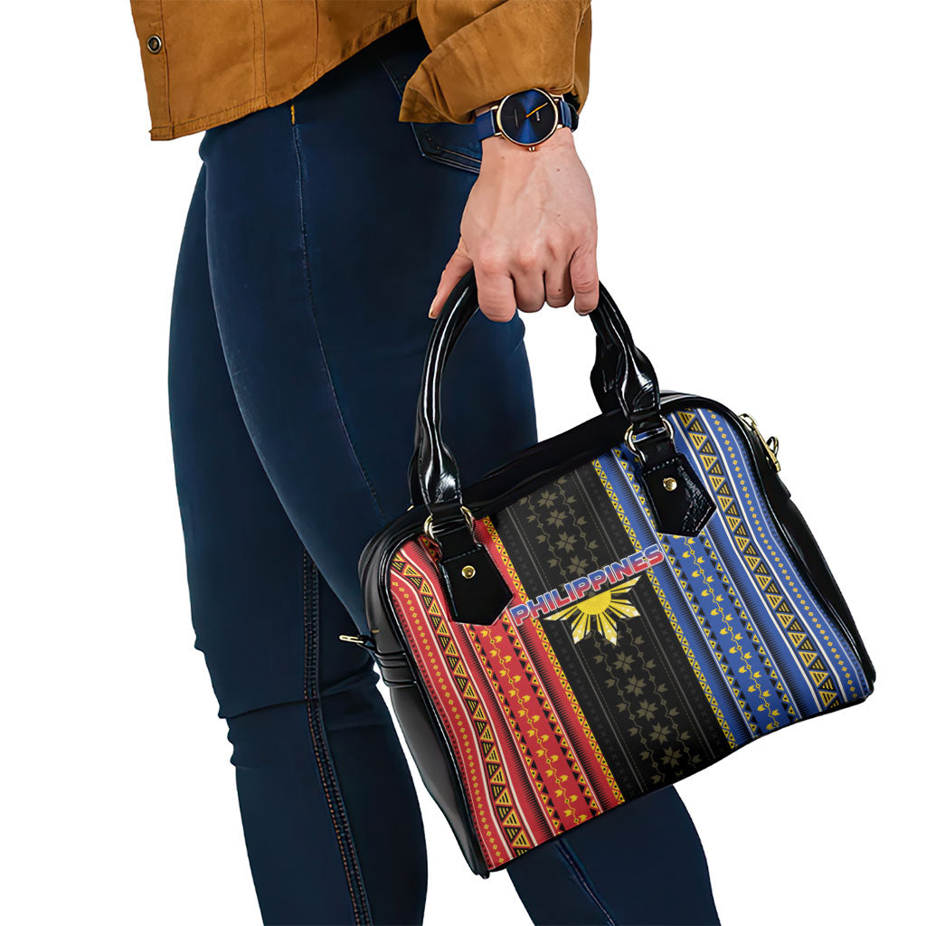 Philippines Filipinos Shoulder Handbag Igorot Tribal Inspiration Pattern Style LT05 - Polynesian Pride