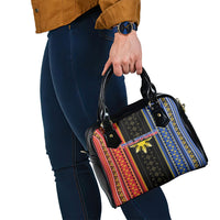 Philippines Filipinos Shoulder Handbag Igorot Tribal Inspiration Pattern Style LT05 - Polynesian Pride