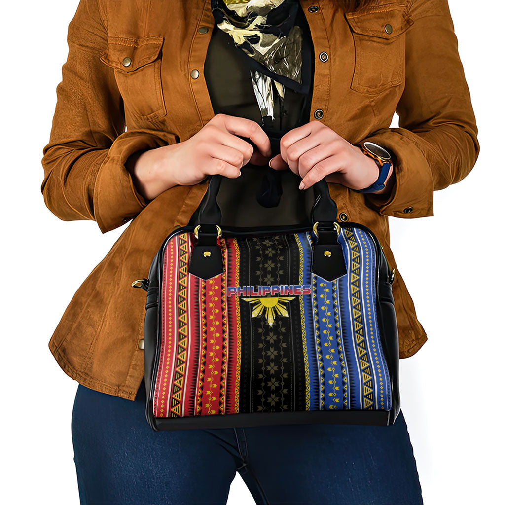 Philippines Filipinos Shoulder Handbag Igorot Tribal Inspiration Pattern Style LT05 - Polynesian Pride