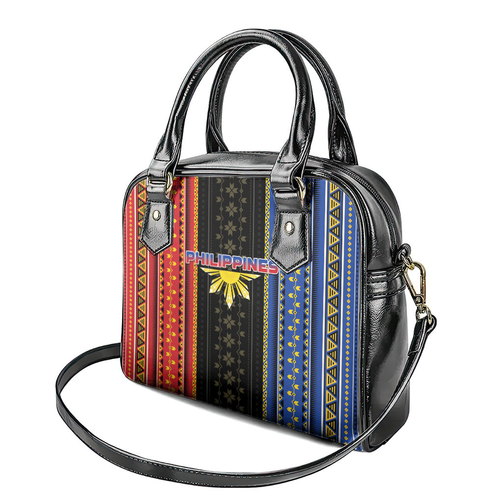 Philippines Filipinos Shoulder Handbag Igorot Tribal Inspiration Pattern Style LT05 - Polynesian Pride