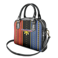 Philippines Filipinos Shoulder Handbag Igorot Tribal Inspiration Pattern Style LT05 - Polynesian Pride