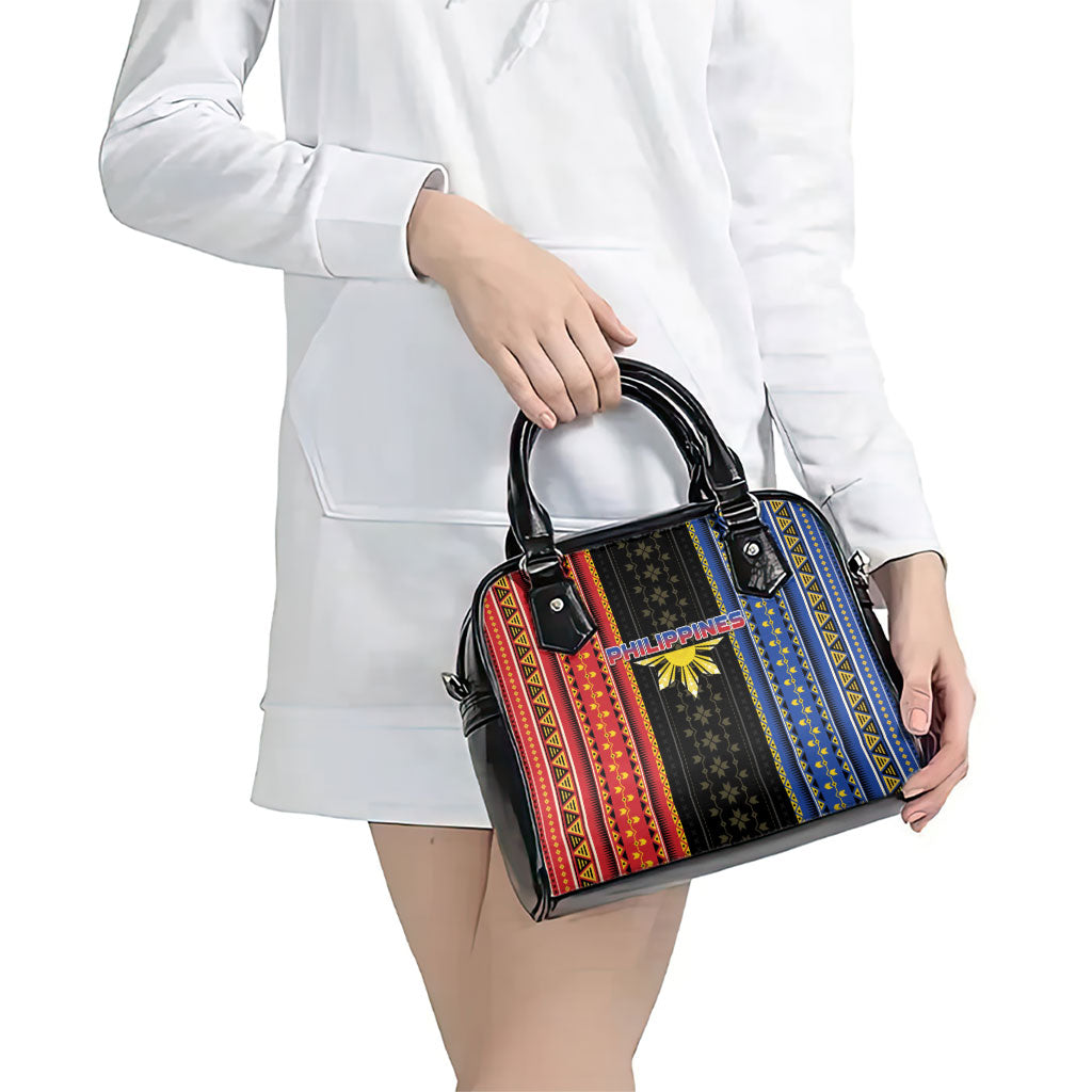Philippines Filipinos Shoulder Handbag Igorot Tribal Inspiration Pattern Style LT05 - Polynesian Pride
