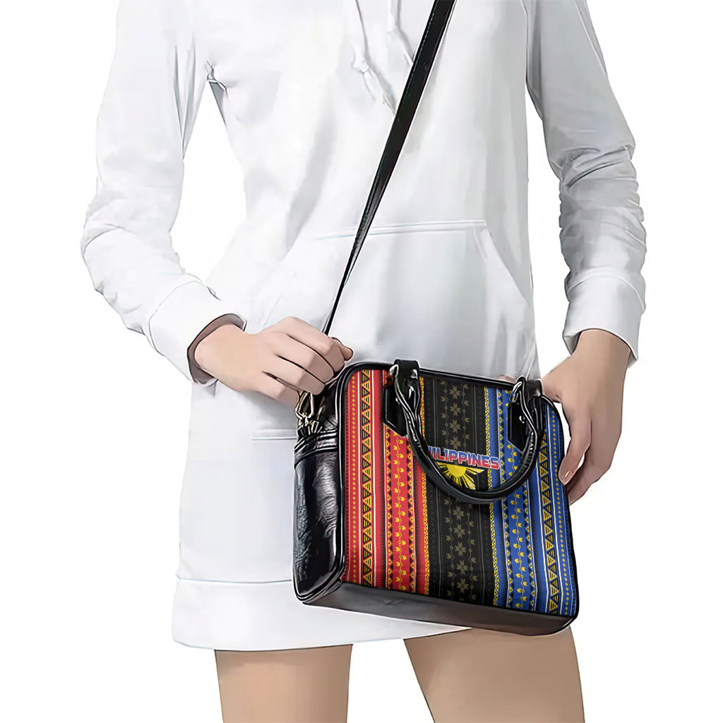 Philippines Filipinos Shoulder Handbag Igorot Tribal Inspiration Pattern Style LT05 - Polynesian Pride