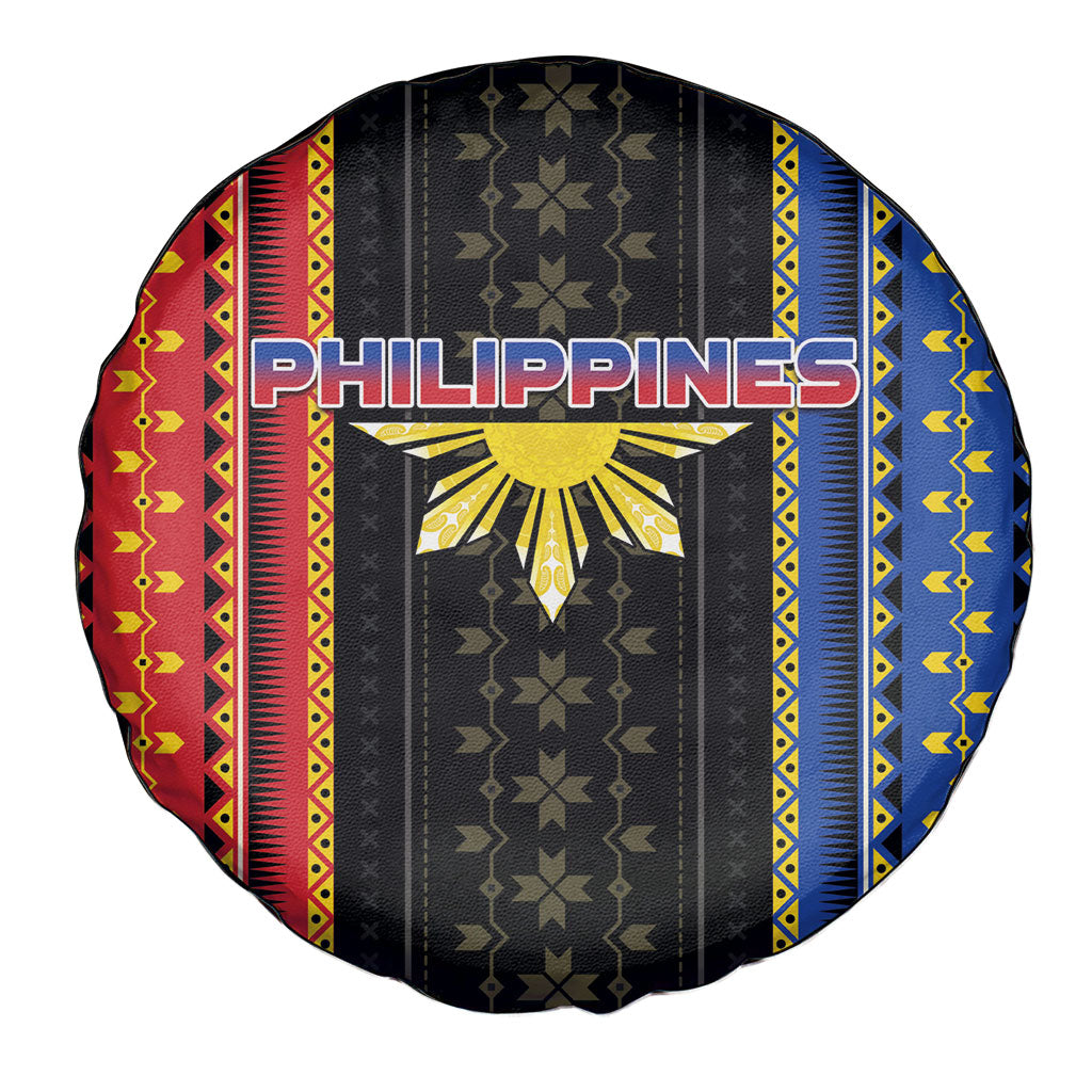 Philippines Filipinos Spare Tire Cover Igorot Tribal Inspiration Pattern Style LT05 - Polynesian Pride