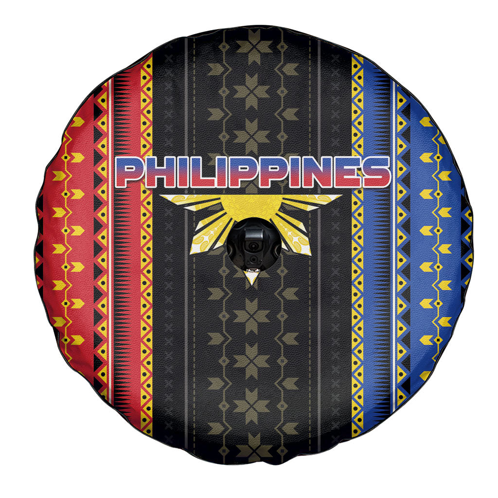 Philippines Filipinos Spare Tire Cover Igorot Tribal Inspiration Pattern Style LT05 - Polynesian Pride