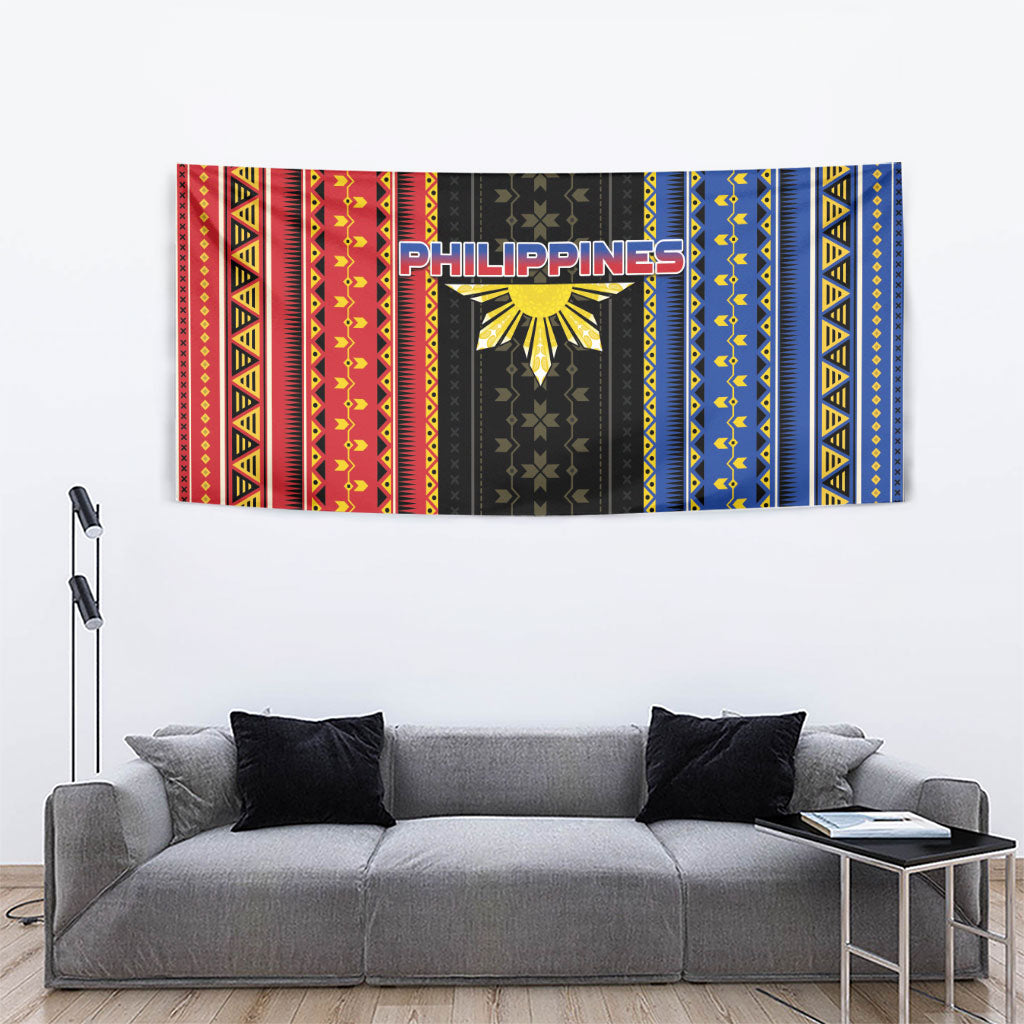 Philippines Filipinos Tapestry Igorot Tribal Inspiration Pattern Style LT05 - Polynesian Pride