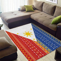 Philippines Sun Area Rug Igorot Tribal Inspiration LT05 - Polynesian Pride