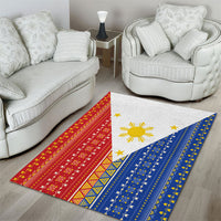 Philippines Sun Area Rug Igorot Tribal Inspiration LT05 - Polynesian Pride