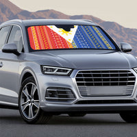 Philippines Sun Auto Sun Shade Igorot Tribal Inspiration LT05 - Polynesian Pride