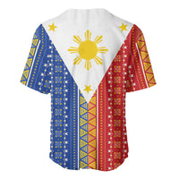 Philippines Sun Baseball Jersey Igorot Tribal Inspiration LT05 - Polynesian Pride