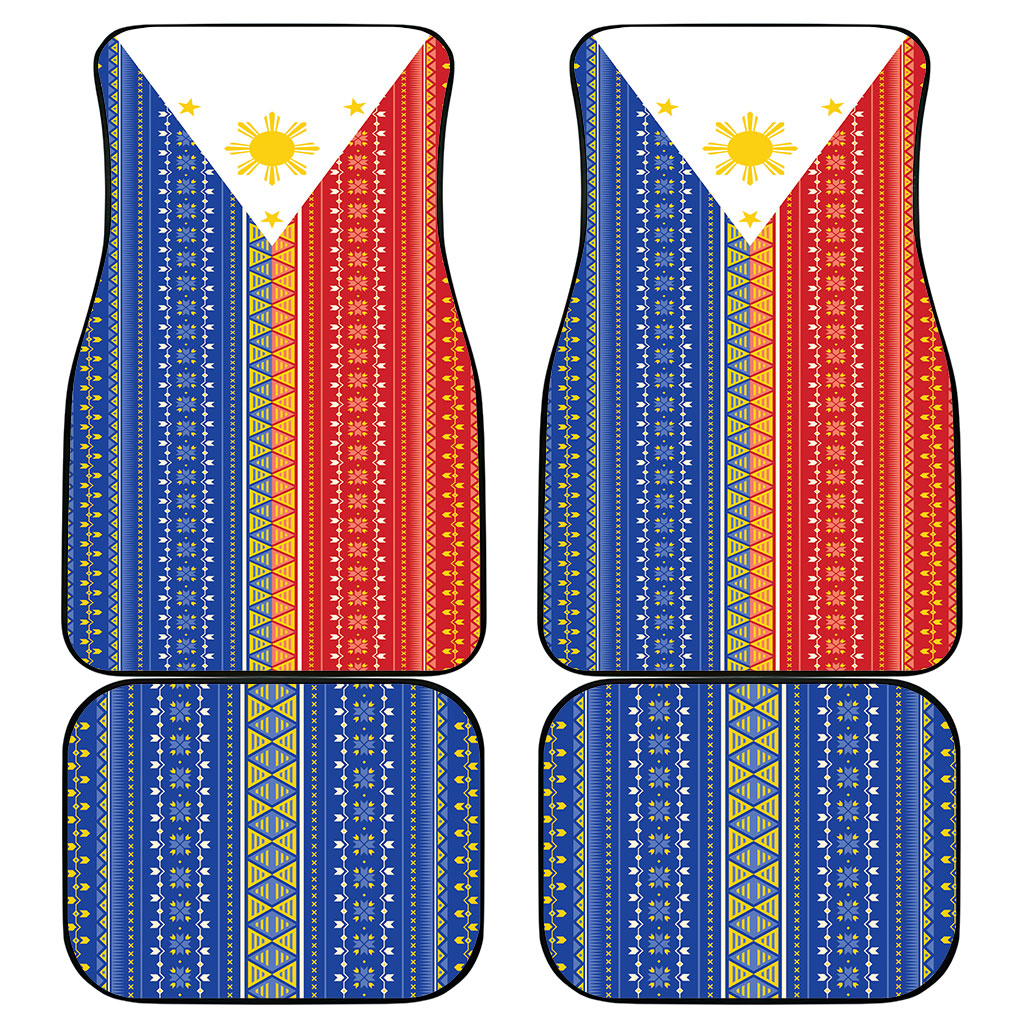 Philippines Sun Car Mats Igorot Tribal Inspiration LT05 - Polynesian Pride