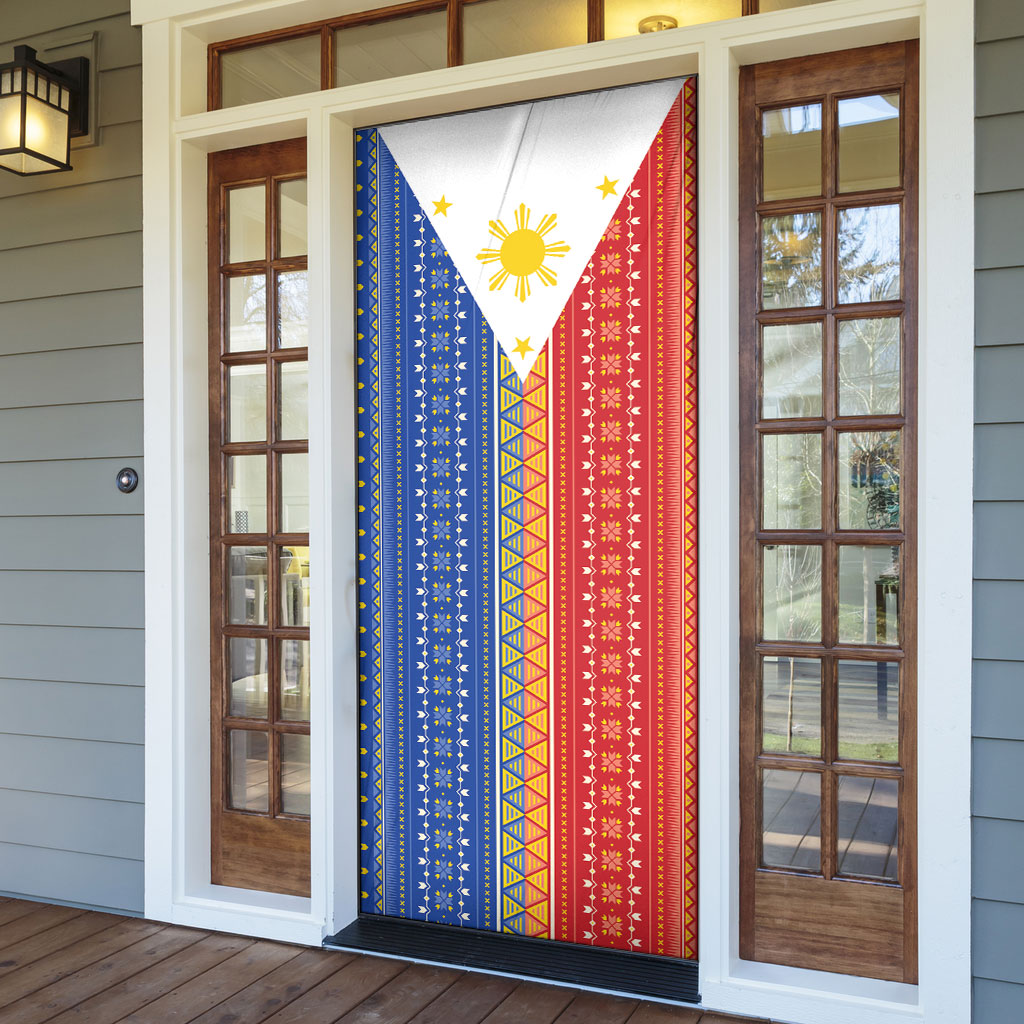 Philippines Sun Door Cover Igorot Tribal Inspiration LT05 - Polynesian Pride