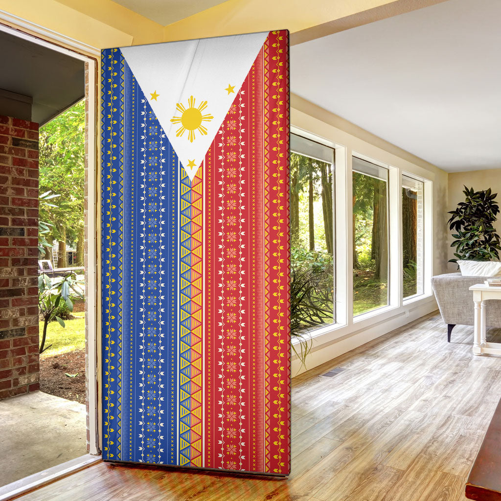 Philippines Sun Door Cover Igorot Tribal Inspiration LT05 - Polynesian Pride