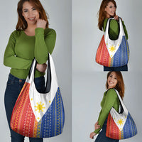 Philippines Sun Grocery Bag Igorot Tribal Inspiration LT05 - Polynesian Pride