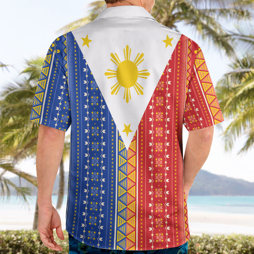 Philippines Sun Hawaiian Shirt Igorot Tribal Inspiration LT05 - Polynesian Pride