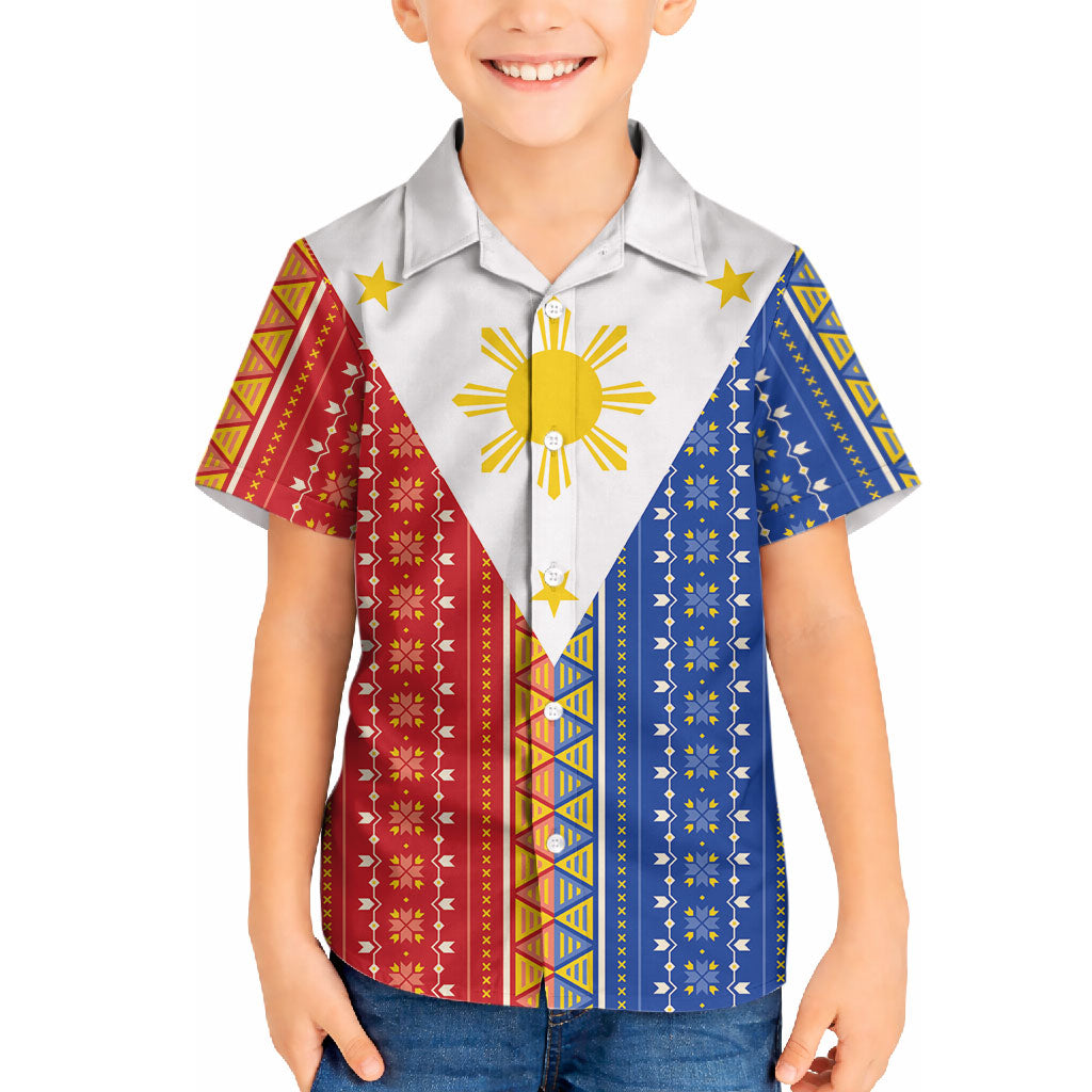Philippines Sun Hawaiian Shirt Igorot Tribal Inspiration LT05 - Polynesian Pride