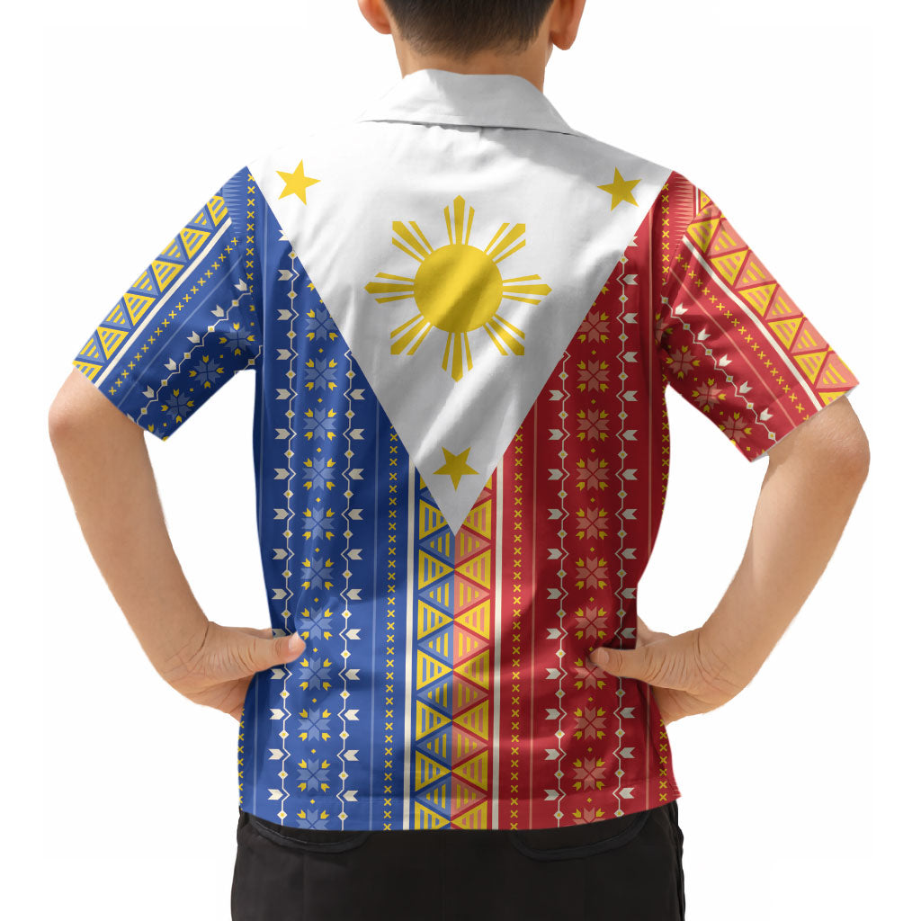 Philippines Sun Kid Hawaiian Shirt Igorot Tribal Inspiration LT05 - Polynesian Pride
