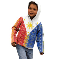 Philippines Sun Kid Hoodie Igorot Tribal Inspiration LT05 - Polynesian Pride