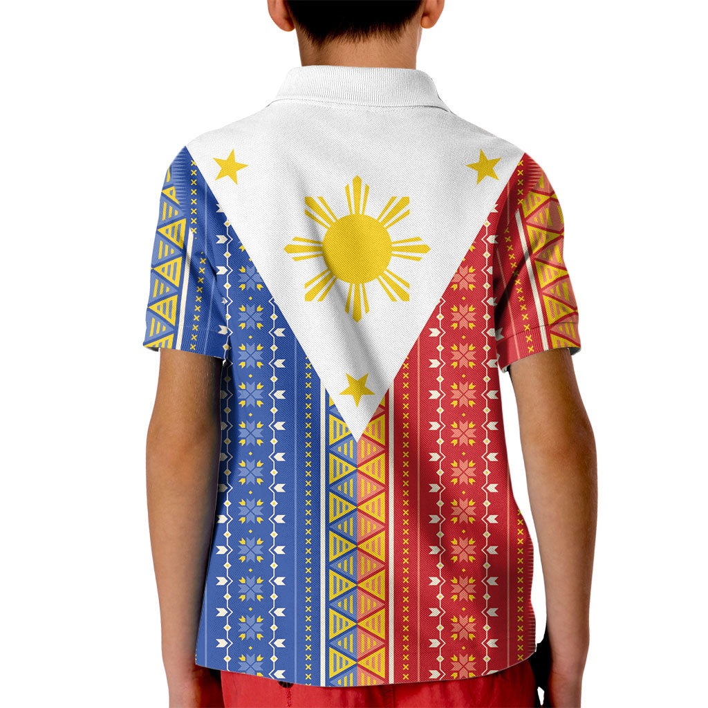 Philippines Sun Kid Polo Shirt Igorot Tribal Inspiration LT05 - Polynesian Pride