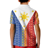 Philippines Sun Kid Polo Shirt Igorot Tribal Inspiration LT05 - Polynesian Pride