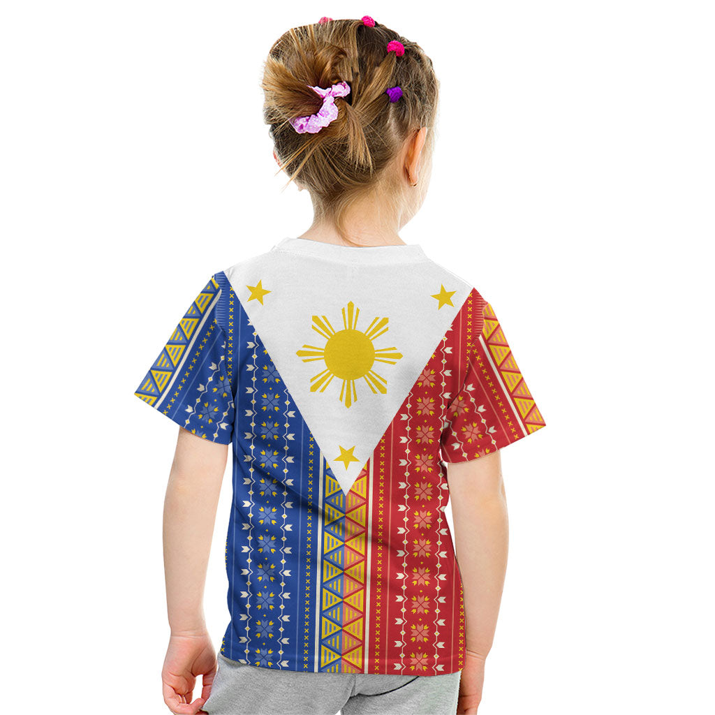 Philippines Sun Kid T Shirt Igorot Tribal Inspiration LT05 - Polynesian Pride