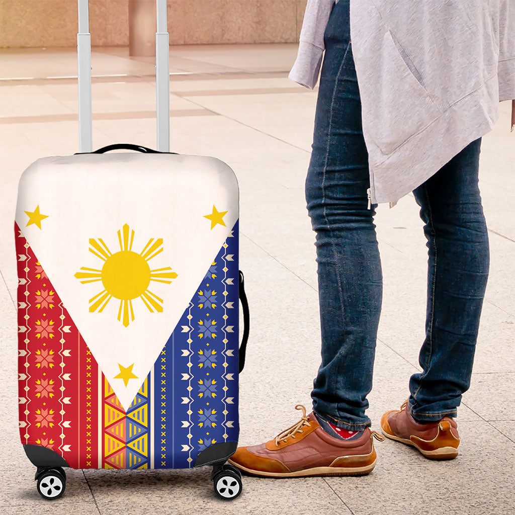 Philippines Sun Luggage Cover Igorot Tribal Inspiration LT05 Colorful - Polynesian Pride