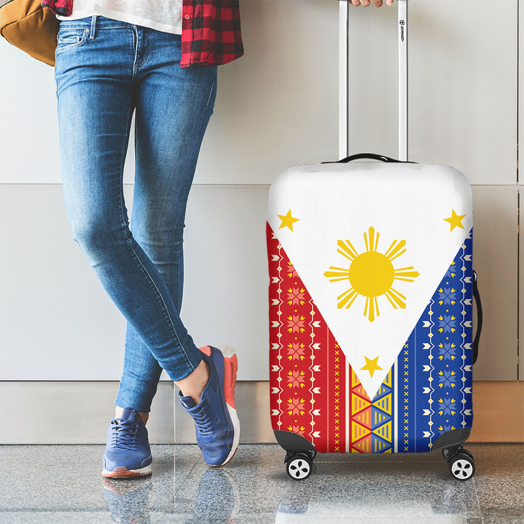 Philippines Sun Luggage Cover Igorot Tribal Inspiration LT05 - Polynesian Pride