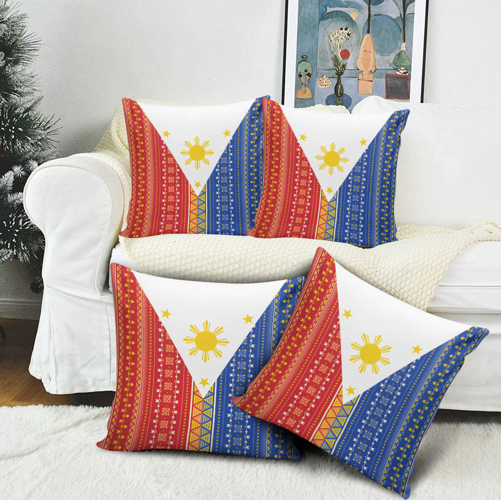 Philippines Sun Pillow Cover Igorot Tribal Inspiration LT05 - Polynesian Pride