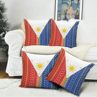 Philippines Sun Pillow Cover Igorot Tribal Inspiration LT05 - Polynesian Pride