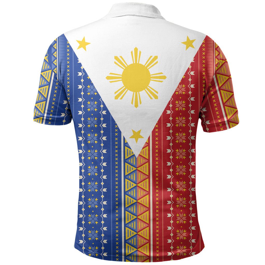 Philippines Sun Polo Shirt Igorot Tribal Inspiration LT05 - Polynesian Pride