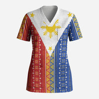 Philippines Sun Scrub Top Igorot Tribal Inspiration LT05 Adult Colorful - Polynesian Pride