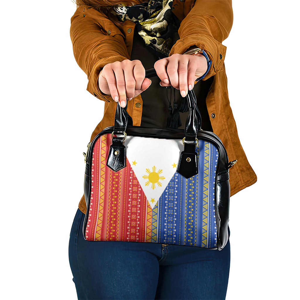 Philippines Sun Shoulder Handbag Igorot Tribal Inspiration LT05 One Size Colorful - Polynesian Pride