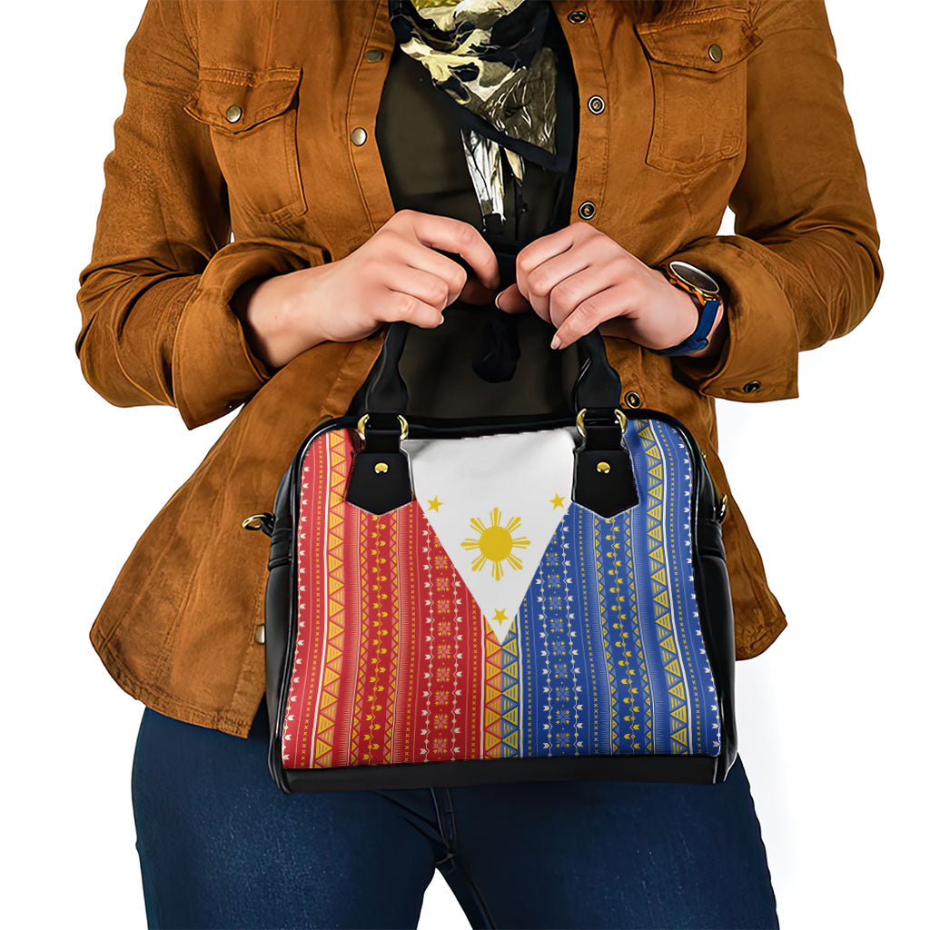 Philippines Sun Shoulder Handbag Igorot Tribal Inspiration LT05 - Polynesian Pride