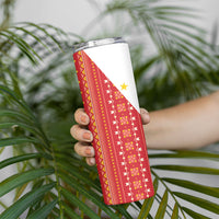 Philippines Sun Skinny Tumbler Igorot Tribal Inspiration LT05 - Polynesian Pride