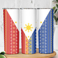 Philippines Sun Skinny Tumbler Igorot Tribal Inspiration LT05 - Polynesian Pride