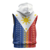 Philippines Sun Sleeveless Zip Hoodie Igorot Tribal Inspiration LT05 - Polynesian Pride