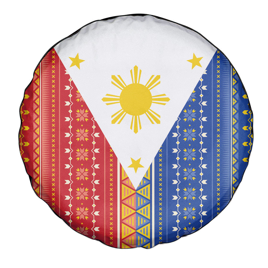Philippines Sun Spare Tire Cover Igorot Tribal Inspiration LT05 - Polynesian Pride