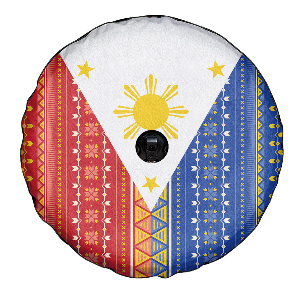 Philippines Sun Spare Tire Cover Igorot Tribal Inspiration LT05 - Polynesian Pride