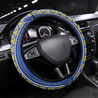 Philippines Sun Steering Wheel Cover Igorot Tribal Inspiration LT05 Universal Fit Colorful - Polynesian Pride