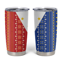 Philippines Sun Tumbler Cup Igorot Tribal Inspiration LT05 Colorful - Polynesian Pride