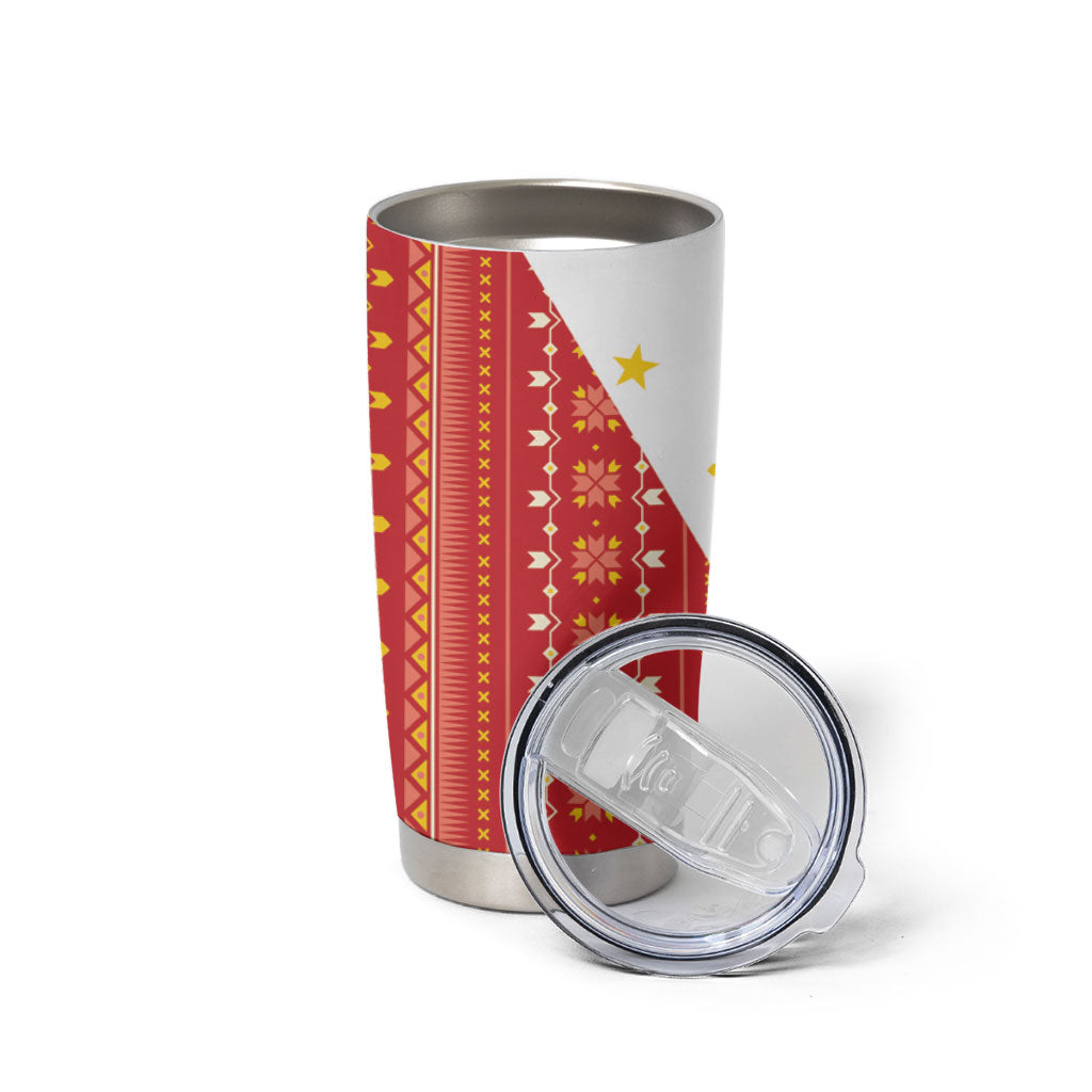 Philippines Sun Tumbler Cup Igorot Tribal Inspiration LT05 - Polynesian Pride