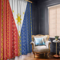 Philippines Sun Window Curtain Igorot Tribal Inspiration LT05 - Polynesian Pride