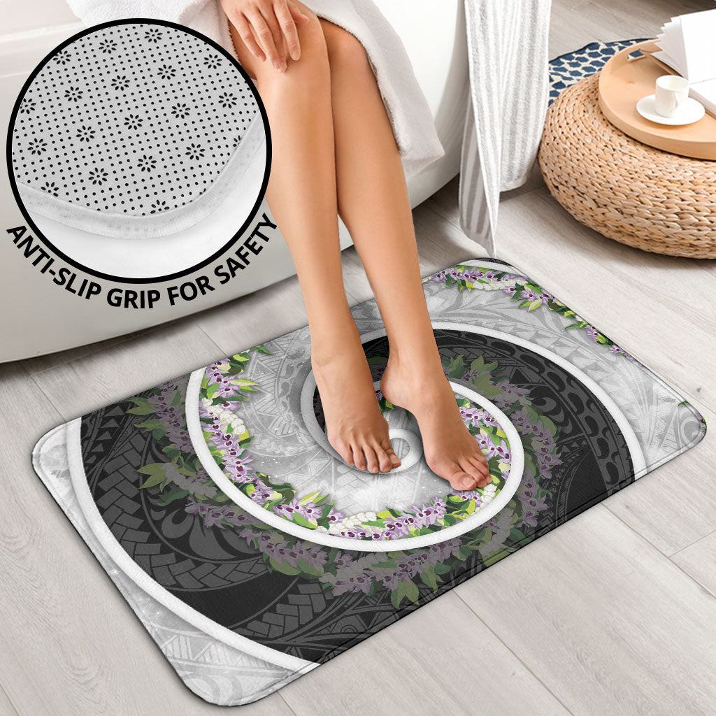 Piko Hawaii Bathroom Set Polynesian Pattern With Maile Pikake Honohono Lei LT05 - Polynesian Pride
