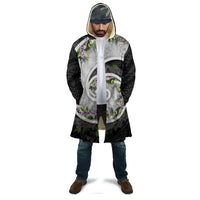 Piko Hawaii Cloak Polynesian Pattern With Maile Pikake Honohono Lei LT05 - Polynesian Pride