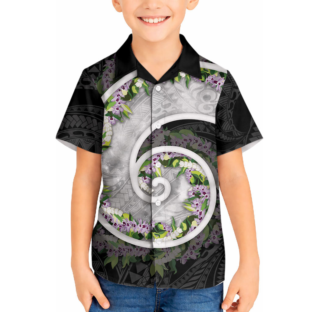 Piko Hawaii Hawaiian Shirt Polynesian Pattern With Maile Pikake Honohono Lei LT05 - Polynesian Pride
