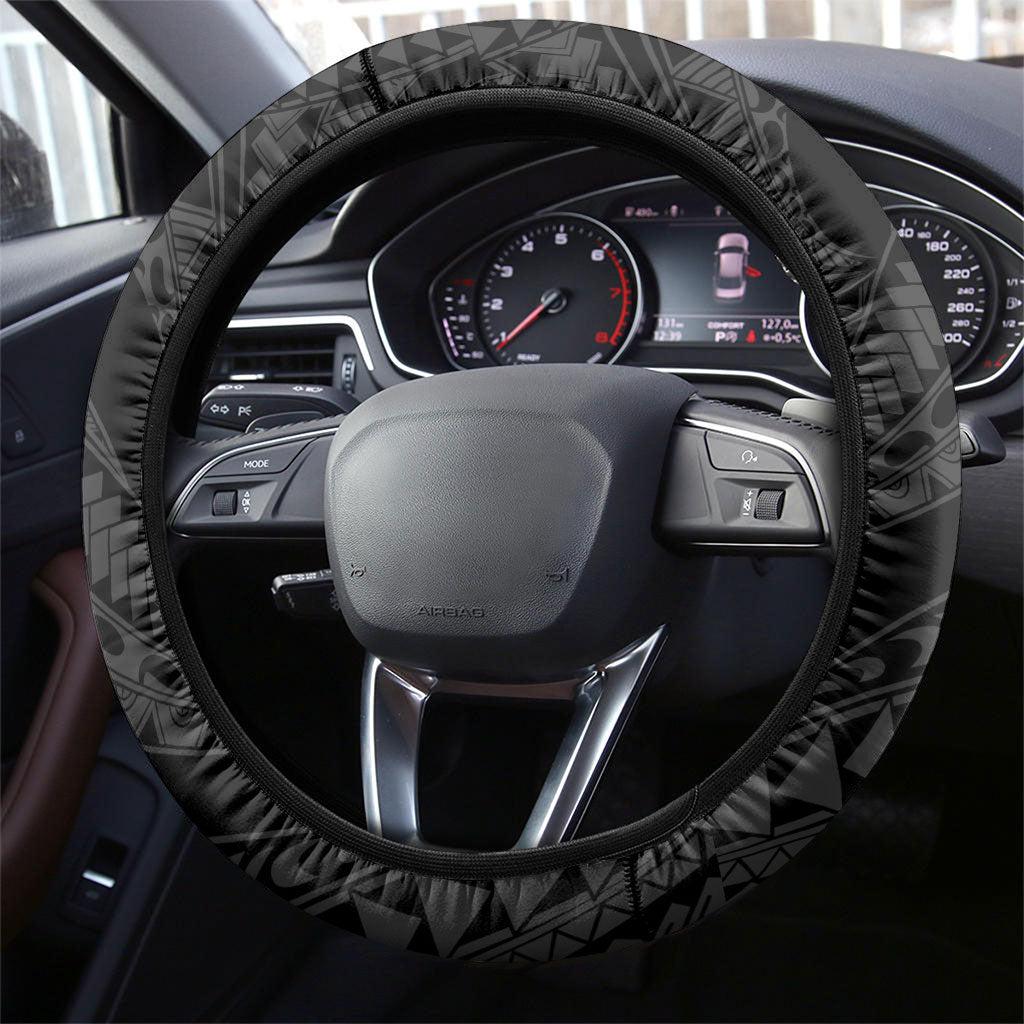 Piko Hawaii Steering Wheel Cover Polynesian Pattern With Maile Pikake Honohono Lei LT05 - Polynesian Pride