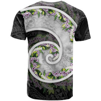 Piko Hawaii T Shirt Polynesian Pattern With Maile Pikake Honohono Lei LT05 - Polynesian Pride
