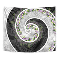 Piko Hawaii Tapestry Polynesian Pattern With Maile Pikake Honohono Lei LT05 - Polynesian Pride