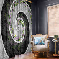 Piko Hawaii Window Curtain Polynesian Pattern With Maile Pikake Honohono Lei LT05 - Polynesian Pride